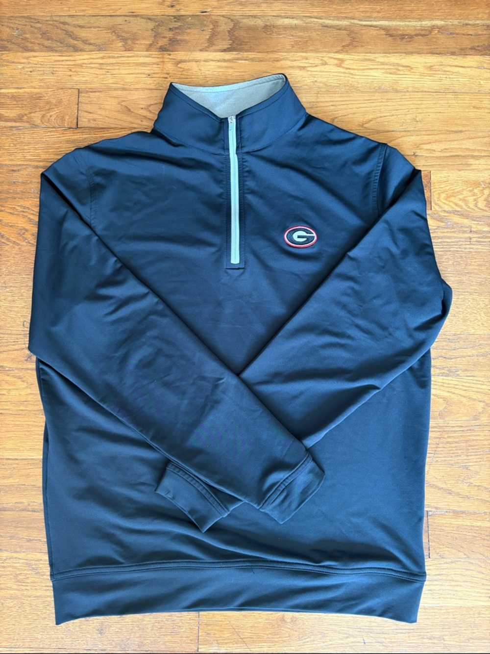 Peter Millar UGA Georgia Quarter-Zip Pullover - Small